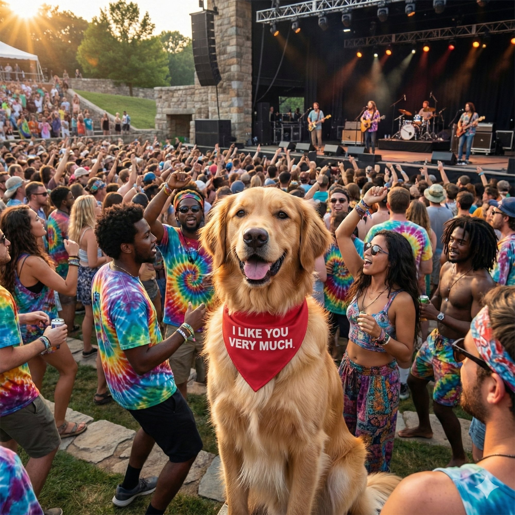 I Like You Very Much Dog Collar